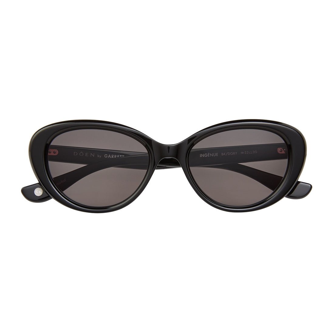Garrett Leight - GLCO X DOEN INGÉNUE SUN 2193 BK/DGRY - PARIS LUNETIER