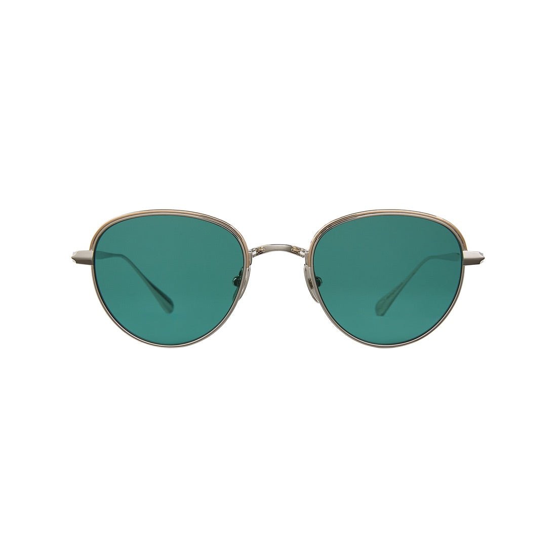 Garrett Leight - WELLS J SUN 4084 BRSV/SFPTRQ - PARIS LUNETIER