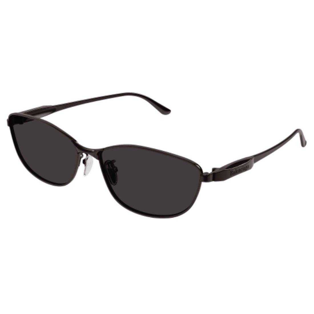 Balenciaga BB0357SA XL Black Metal Frame Sunglasses With Grey Lenses NEW Balenciaga BB0357SA 001 - Sunglasses for Man and Woman  main image 4