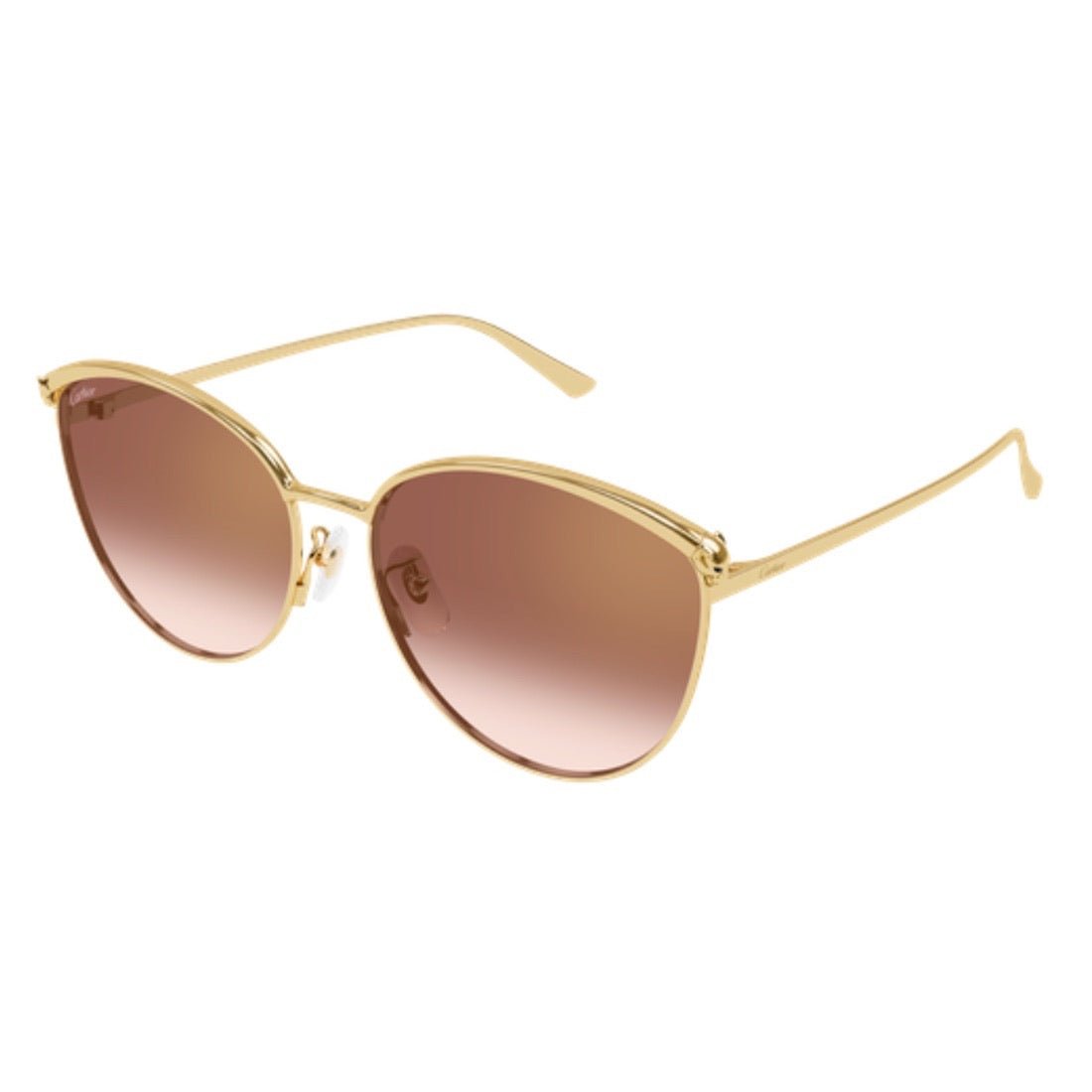 Cartier CT0597SA-003 Sunglasses Gold Red Metal Cartier CT0037RS Signature C Sunglasses – MEG main image 3