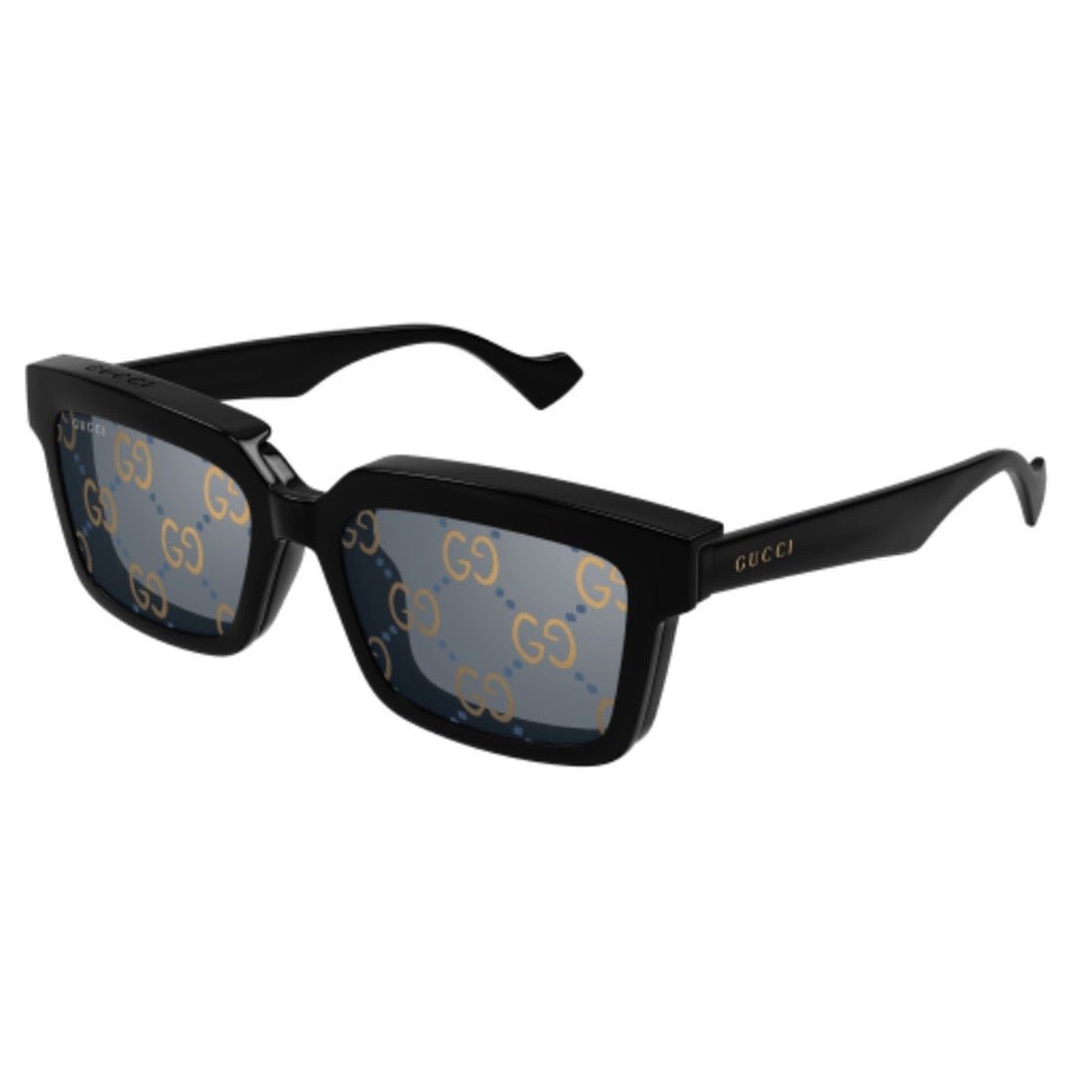 【新品】グッチ GG1543S サングラス Amazon.com: Gucci GG1543S Lettering Logo Square-Shaped Non