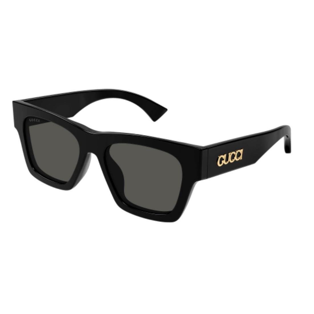 Gucci GG1835S 001 Black Sunglasses with Gold Logo Gucci GG1835S 001 52 | Bassol Optic United States main image 3