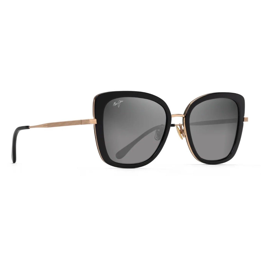 Maui Jim Luxury Collection Violet Lake Black Sunglasses Maui Jim Violet Lake Black Gold GS843-02 SS22 – Saratoga  main image 2