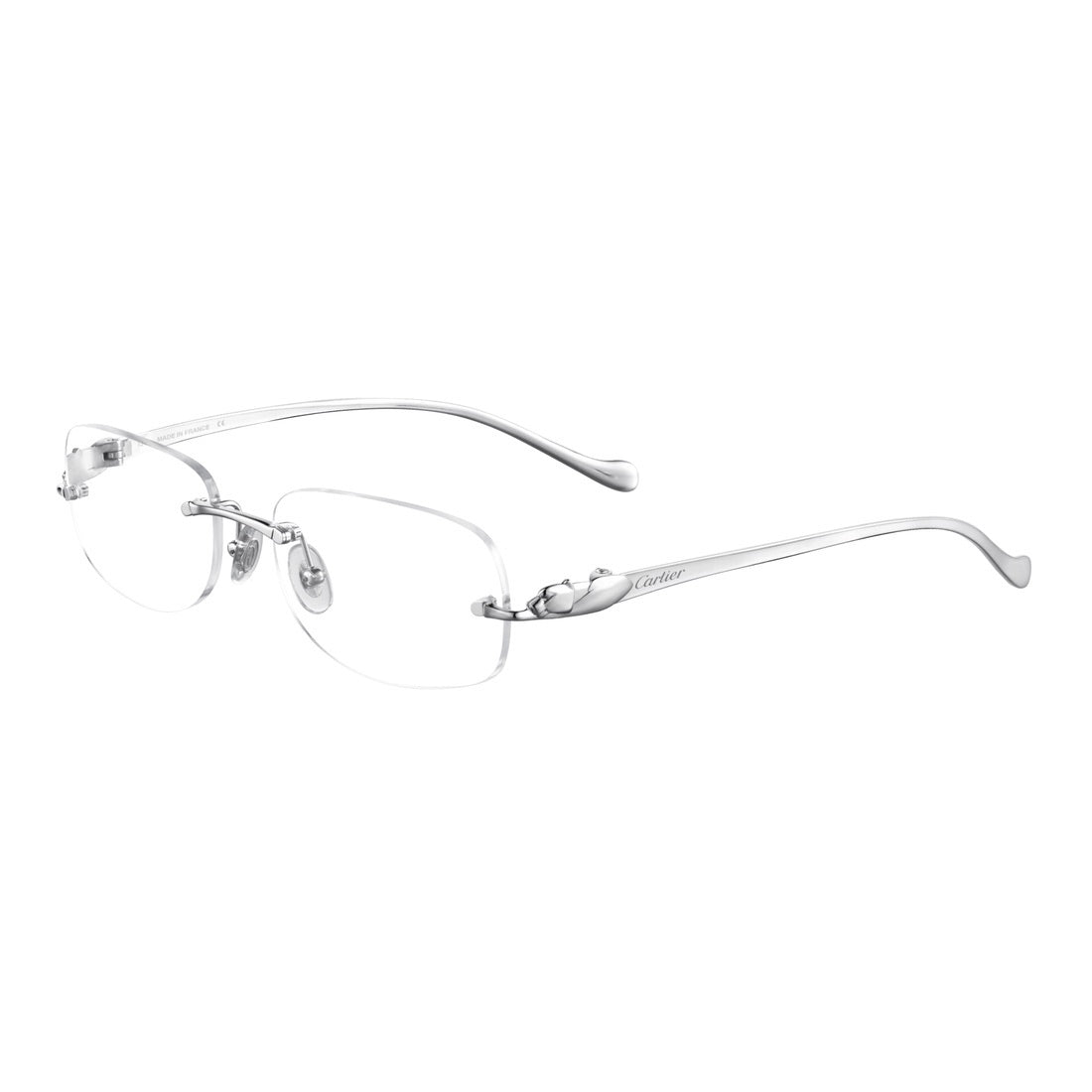 Cartier Panthere Cartier Glasses Clear Frames CARTIER CT0058O-003 - Main Image