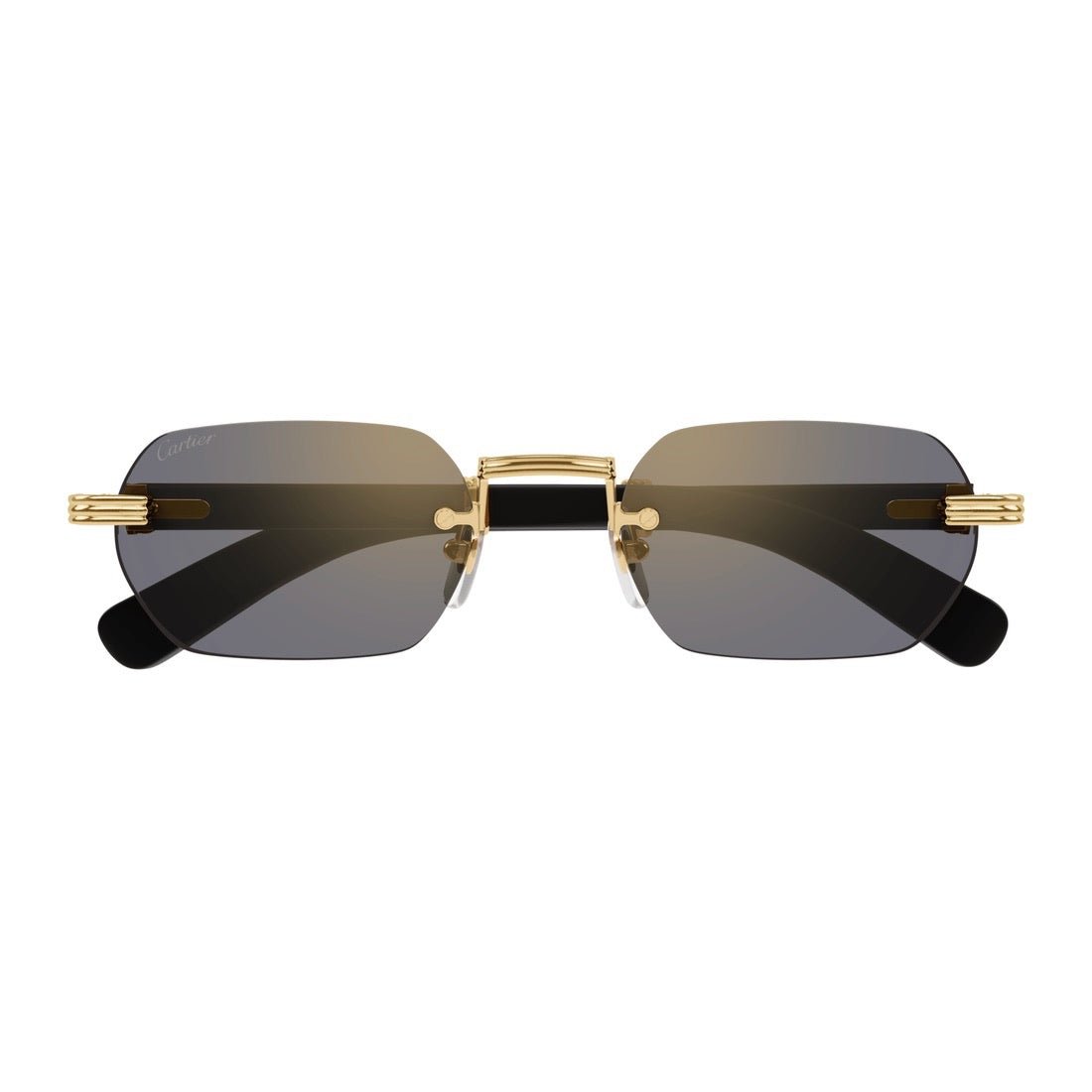 53308 Small Frame Rimless Brand Design Square Luxury Leopardf Sunglasses  Men Women Fashion Shades Uv400 Vintage Glasses - AliExpress