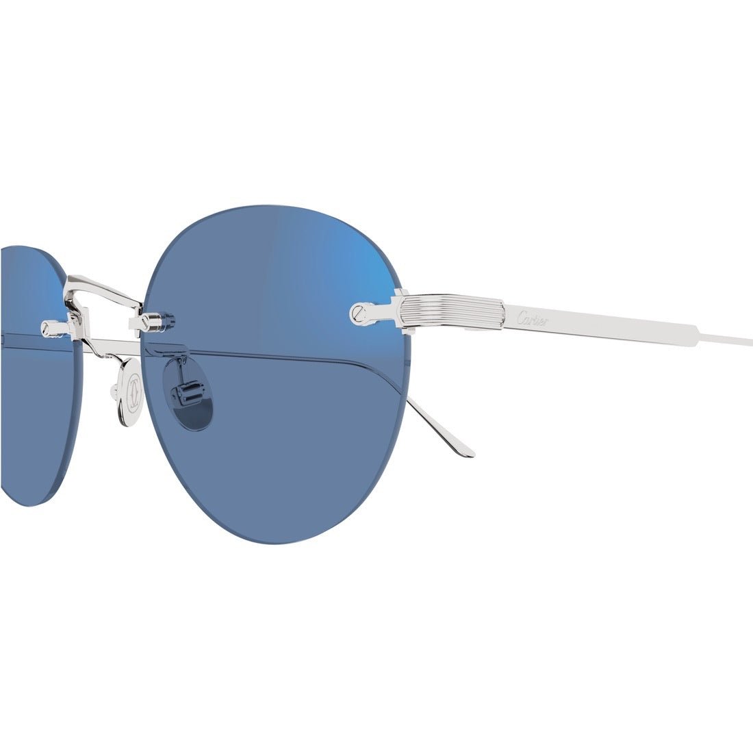 Cartier sunglasses blue online tint